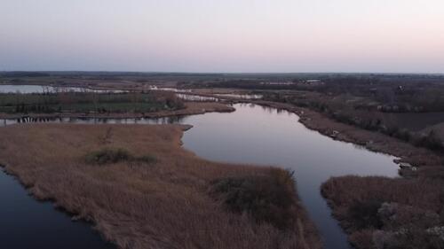 Zobnatica swamps flyover